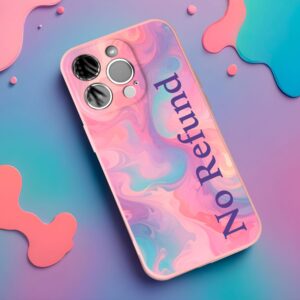no refund iPhone 15 Pro Max 14 13 12 TPU Phone Case Shockproof