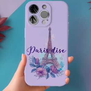 Paris-dise iPhone 15 Pro Max 14 13 12 TPU Phone Case Shockproof