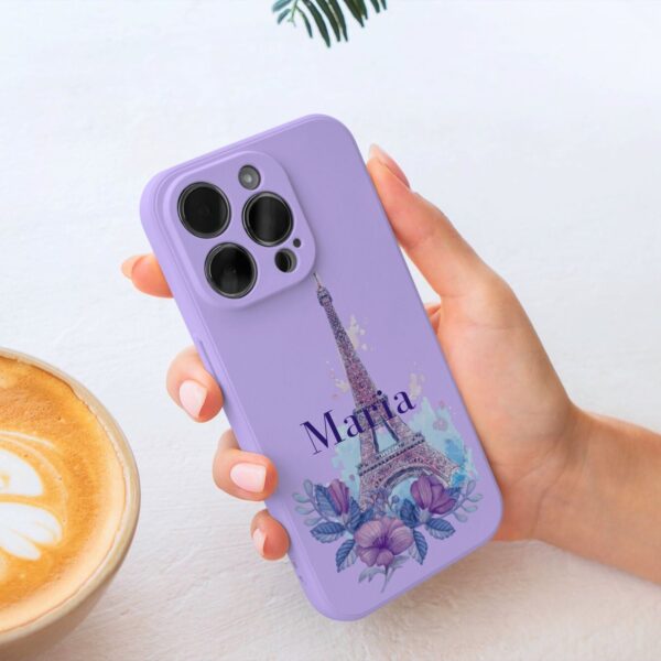 Paris-dise iPhone 15 Pro Max 14 13 12 TPU Phone Case Shockproof