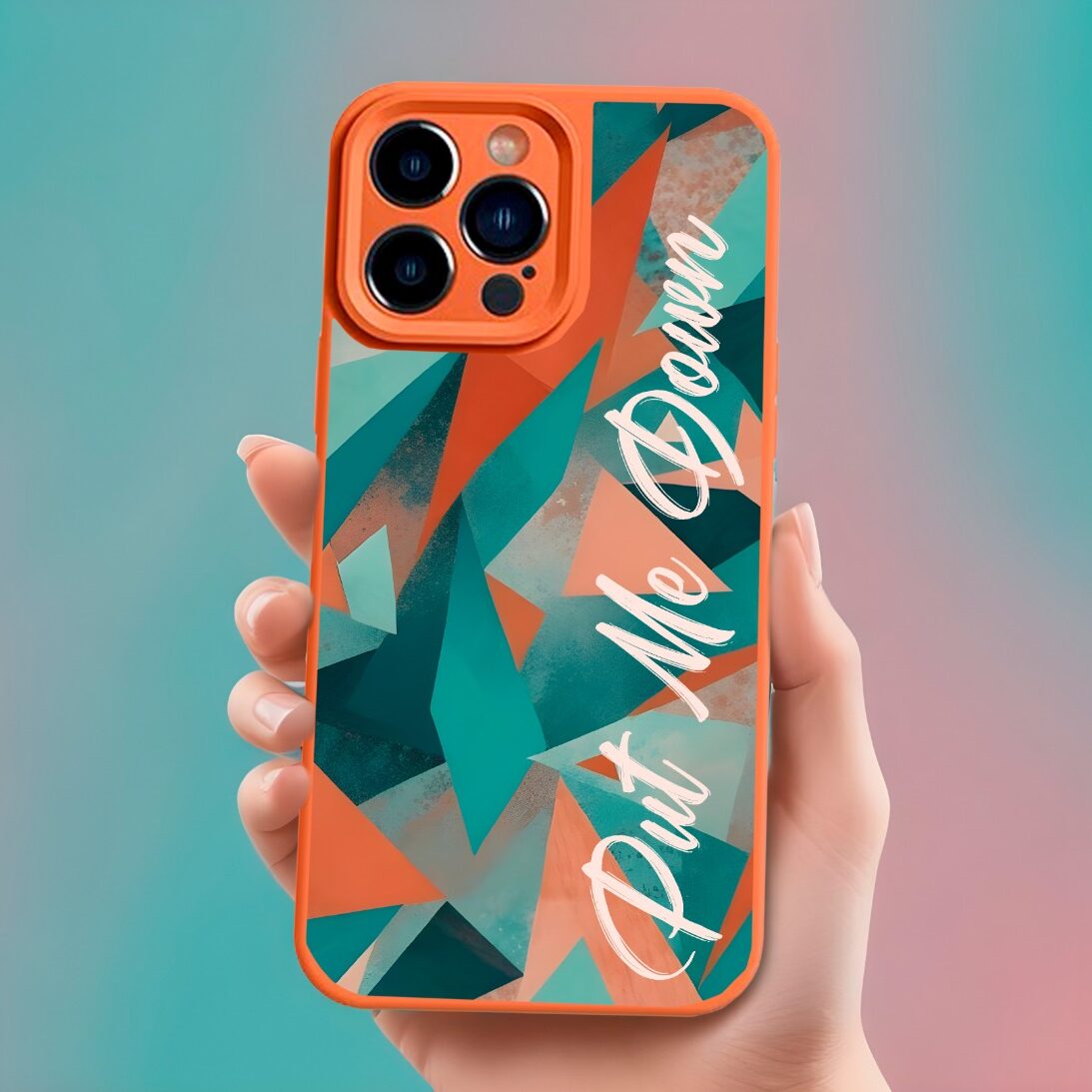 put me down iPhone 15 Pro Max 14 13 12 TPU Phone Case Shockproof
