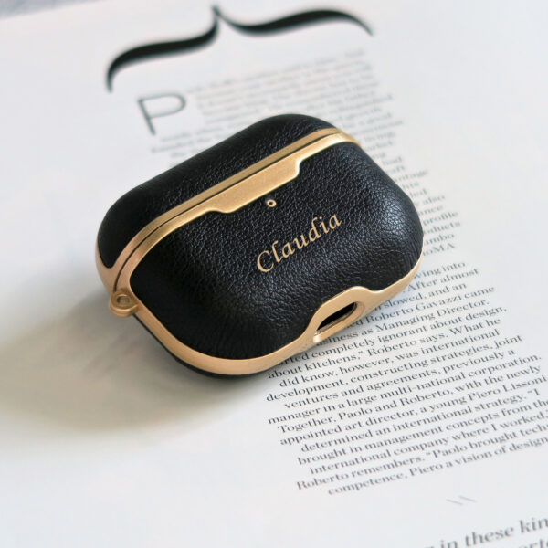 Personalized Leather AirPods Pro Case