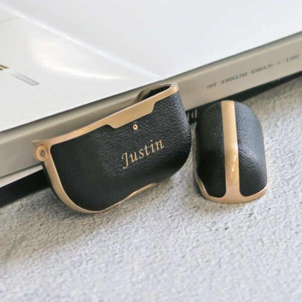 Personalized Leather AirPods Pro Case