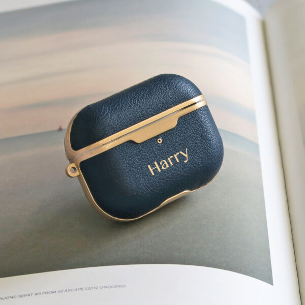 Personalized Leather AirPods Pro Case