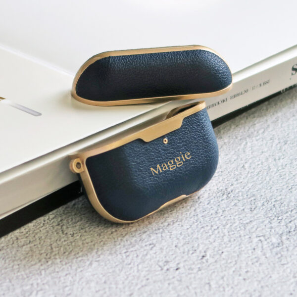 Personalized Leather AirPods Pro Case