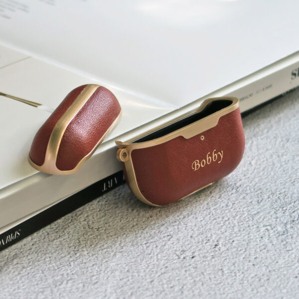 Personalized Leather AirPods Pro Case