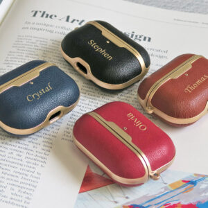 Personalized Leather AirPods Pro Case