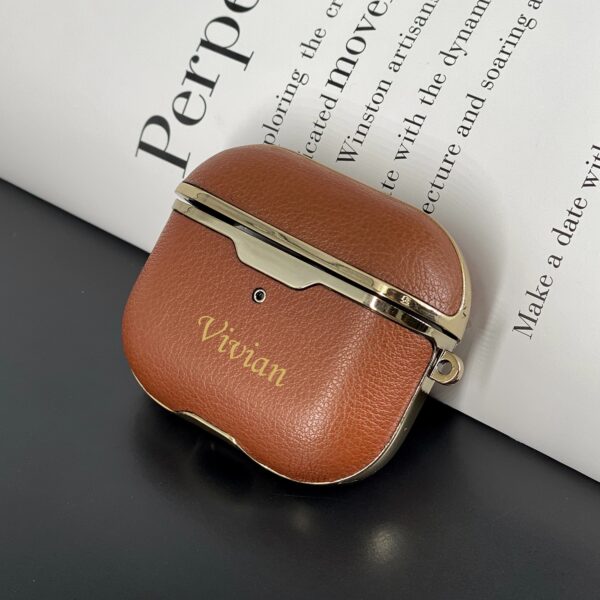 Personalized Leather AirPods 3 Case