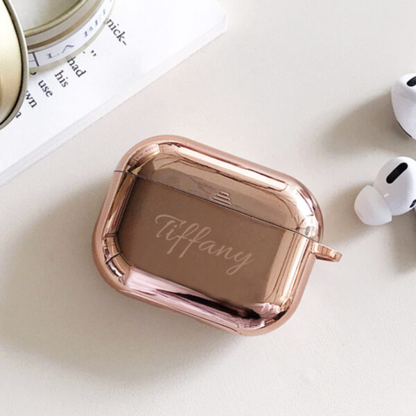 Personalized Metallic AirPods Pro Case