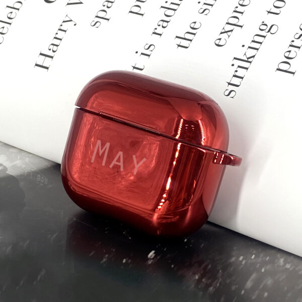 Personalized Metallic AirPods Case