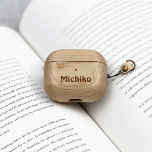 Personalized Wooden AirPods 3 Case