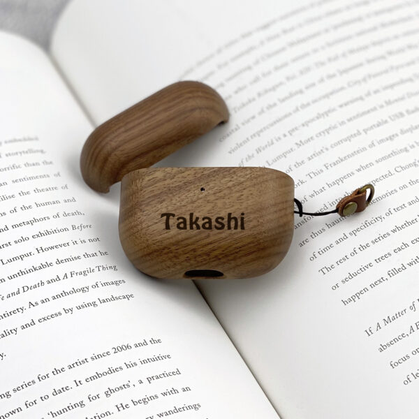 Personalized Wooden AirPods 3 Case