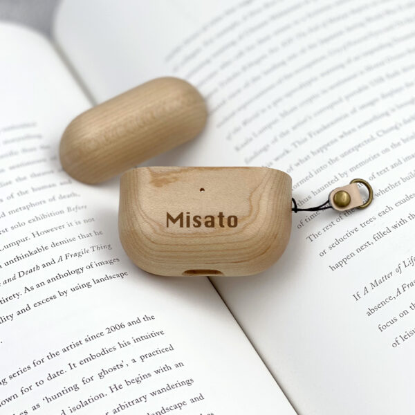 Personalized Wooden AirPods 3 Case